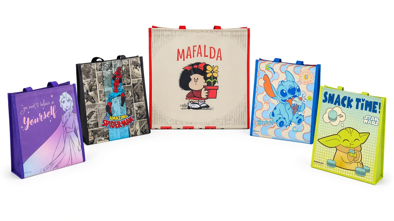 Línea de bolsas térmicas con licencias oficiales Ecofactory